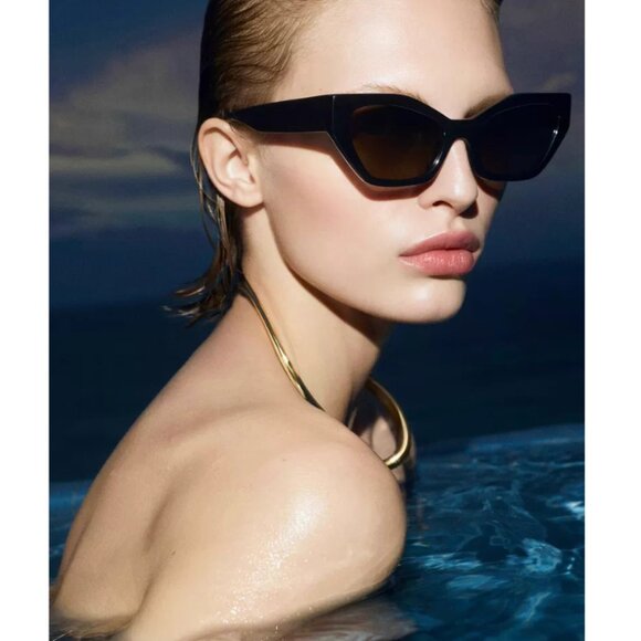 NWT COS Curved Cuff Necklace - Gold Choker Quiet Lux Minimal Chic - Picture 1 of 3